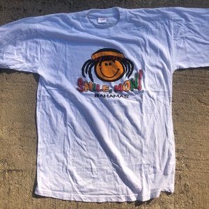 Vintage Bahamas smiley size XL